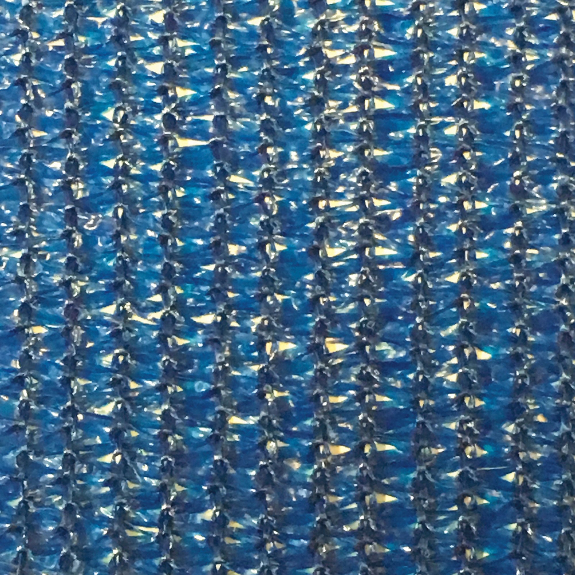 Riverstone Privacy Cloth with Grommets — Blue, 7.8ft. x 12ft., 88% Shade Protection, Model# PF-812-Blue